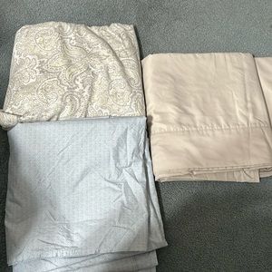 Selling THREE King Flat Sheets